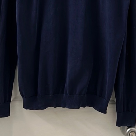 GLOBE Goodstock Navy Crewneck Sweater Front Pocket Men’s XL - Picture 8 of 8